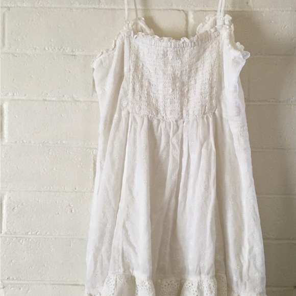 Urban Outfitters White Lace-Up Dress - Picture 10 of 15